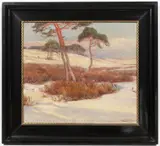 Ľudovít Csordák, Winter Landscape