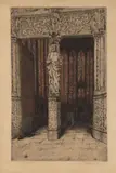 Tavík František Šimon, Sainte-Chapelle, 1911, etching, aquatint, paper