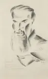 Vlastislav Hofman, Crime and Punishment, 1916, pencil, paper