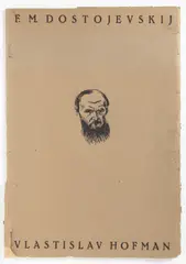 Vlastislav Hofman, F.M. Dostoevsky, 1917, lithography, paper