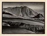 Paul Landacre, Headland-Big Sur Coast