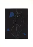 La Sorpresa II (from Personaggi) by Marino Marini, 1973-1974, Color etching and aquatint on Magnani paper, sold Oct 2017