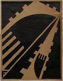 Otto Freundlich, Untitled (2), 1931, India ink on paperboard
