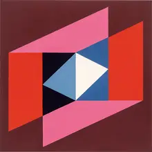 John Barbour, Untitled, c. 1966, Acrylic on panel