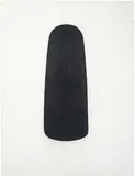 Jene Highstein, Untitled, 1979, Charcoal on paper