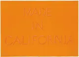 Ed Ruscha, Made in California, 1971, 3-color lithograph on Arches paper