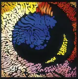 Bruce Conner, Slide from light shows with the North American Ibis Alchemical Company, c. 1967, Print with hand-coloring on acetate slide
