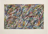 Charles Arnoldi, Untitled (Abstract Lines), 1978, Gouache on paper