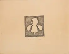 Billy Al Bengston, Dracula Series #1, 1960, Ink on paper