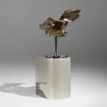 Richard Erdman, Untitled, 1987, stone, metal stand