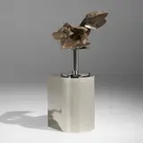 Richard Erdman, Untitled, 1987, stone, metal stand