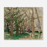 Franklin "Watty" Watkins, Trees, oil on canvas