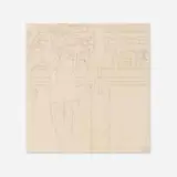 Bernard Boutet de Monvel, Self-Portrait at a Bar, c. 1928, graphite on paper