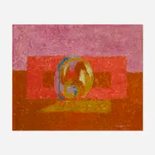 Le Coquillage by Jacques Villon, 1933, oil on canvas, sold Nov 2023