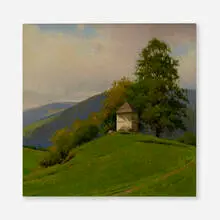 Ferdinand Brunner, Untitled, oil on canvas