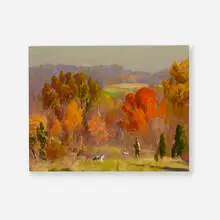 Harry Leith-Ross, Searching the Brush, 1969, oil on canvas board