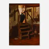 Nicolaas van der Waay, Dutch Girl, oil on canvas