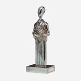 Giorgio de Chirico, La Musa, 1992, silvered bronze