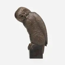 Jane Canfield, Owl, bronze