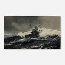 H.M.S. Southern Spray by Montague Dawson, oil on panel, sold Nov 2023