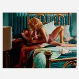 Terry Rodgers, Nude, c. 1985, oil on board