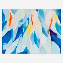 Alice Baber, The Way of the Wind, 1977, oil on canvas