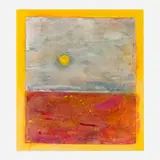 Frank Bowling, Billow, 2010, acrylic and collage on canvas