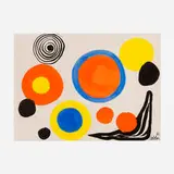 Alexander Calder, Untitled, 1966, gouache and ink on paper