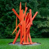 Alexander Liberman, Gara, 1990, painted aluminum