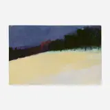 Wolf Kahn, Meadow in the Evening, 1969, oil on canvas