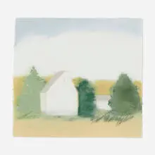 Maureen Gallace, Untitled, 1999, pastel on Lana