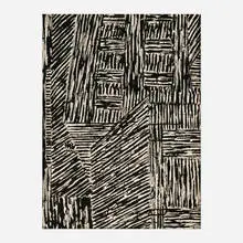 Lloyd Raymond Ney, Graphic Lines, 1961, ink on paper
