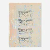 Wayne Cunningham, Abstraction, 1987, mixed media and gouache on paper
