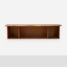 Michael B. Timmins, New Hope Modern-style wall-hanging cabinet, c. 1965, American black walnut