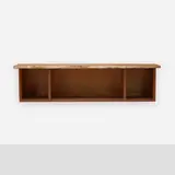 Michael B. Timmins, New Hope Modern-style wall-hanging cabinet, c. 1965, American black walnut
