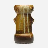 Georges Hoentschel, Vase, c. 1890, glazed stoneware