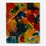 Felix Pasilis, Untitled, 1962, oil on canvas