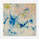 Charles Bunnell, Abstract, 1956, oil on canvasette