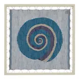 Maija Kosi-Makela, framed abstract textile