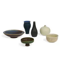 Gunnar Nylund and Serina, small vessels, group of six, Sweden