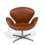 Swan swivel lounge chair by Arne Jacobsen, sold May 2021