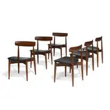 H.W. Klein, dining chairs, six, Norway