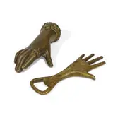 Carl Auböck, hand-shaped bottle opener, model 4224, and paperweight