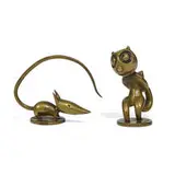Karl Hagenauer, Felix the Cat and mouse figurines, two