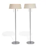 Walter von Nessen, floor lamps, pair