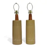 Gordon and Jane Martz, large table lamps, pair, model M141