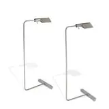 Cedric Hartman, Low Profile floor lamps, pair, model 1U WV