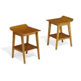 Maker Unknown, side tables, pair