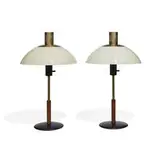 Gerald Thurston, table lamps, pair