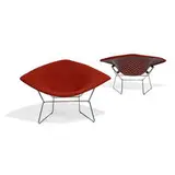 wide Diamond chairs, pair by Harry Bertoia, sold May 2021